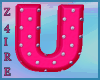 U - Animated Letter Seat