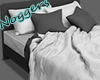 Double Bed B&W
