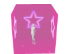 Pink Neon Star BG