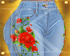 [k] Jeans Flowers - RL