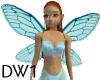 Cyan Fairy Wings