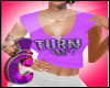 Turn Up! Purple Tee
