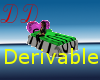 Derivable Heart Bed