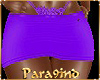 P9)SAM"Sexy Purple Skirt
