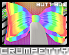 [C] Rainbow Butt bow