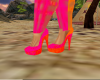 (B) Neon Pink/Orng Pumps