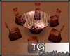{TG} Table Chairs-Wood