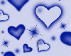 BLUE HEARTS MID TUBETOP