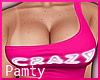 Crazy Magenta Sexy Top