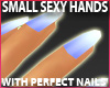 Small Hands Perfect Blue