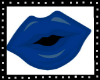 [RB] Blue Lips Necklace