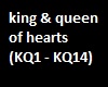 King and Queen of hearts