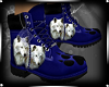 White Wolf Boots Blue