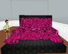 hotpink poseless bed