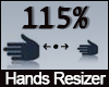 115% Hands Scaler