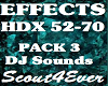 DJ Sound Effect HDX52-70