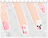 ʚ cute bear nails ɞ