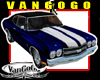 VG Blue 1970 Muscle Car