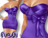 *NoA*Silk Dress Purple