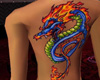 (F) dragon back tattoo 2