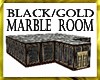 Black/Gold Marble Room