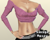 Backless Rose Sweater