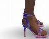 pink and purple heels