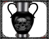 Gothic Skull Vase