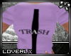 [Lo] Trash Shirt purple