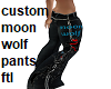 moon wolf pants custom