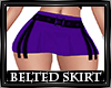 Belted Skirt RL Purple