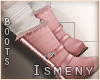 [Is] Winter Pink Boots