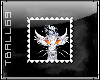 small white dragon stamp