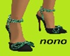 AN GREEN PUMPS