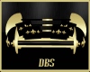 ~DBS~Black N Gold Couch