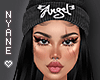 ♥Angel Beanie Black