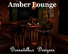 amber lounge bar table