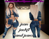 jeans jacket and jeans