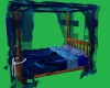 royal blue bed