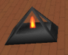 blk piramid Fireplace