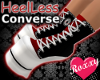 HeelLess Converse (Red)