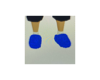 Fuzzy Slippers (Blue) F