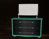 Black Teal Dresser