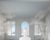 White winter background