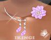 Fashion Necklace Lilac