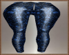 Blue Wild Leather Pants