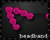 Kitty Rose Headband. P