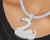 Iced Out Snake Chain