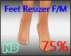 FOOT Scaler 75% F/M 👣