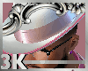 Pink Trim Bowler Hat